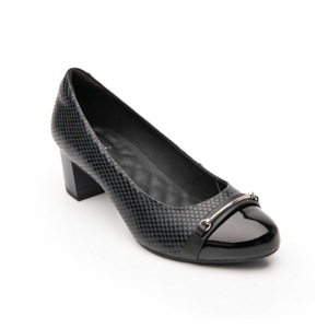 Zapatilla De Vestir Flexi para Mujer con Plantilla Comfort Pad Estilo 47413 Negro Zapatilla De Vestir Flexi para Mujer con Plantilla Comfort Pad Estilo 47413 Negro