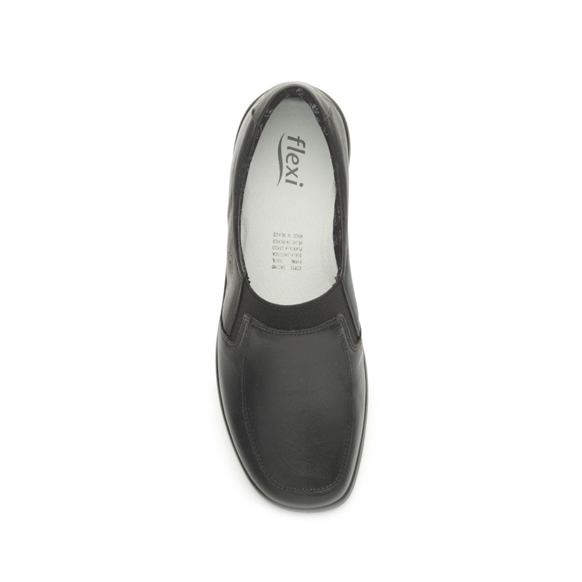 Flat Casual Flexi Con Autoajuste Para Mujer - Estilo 48302 Negro