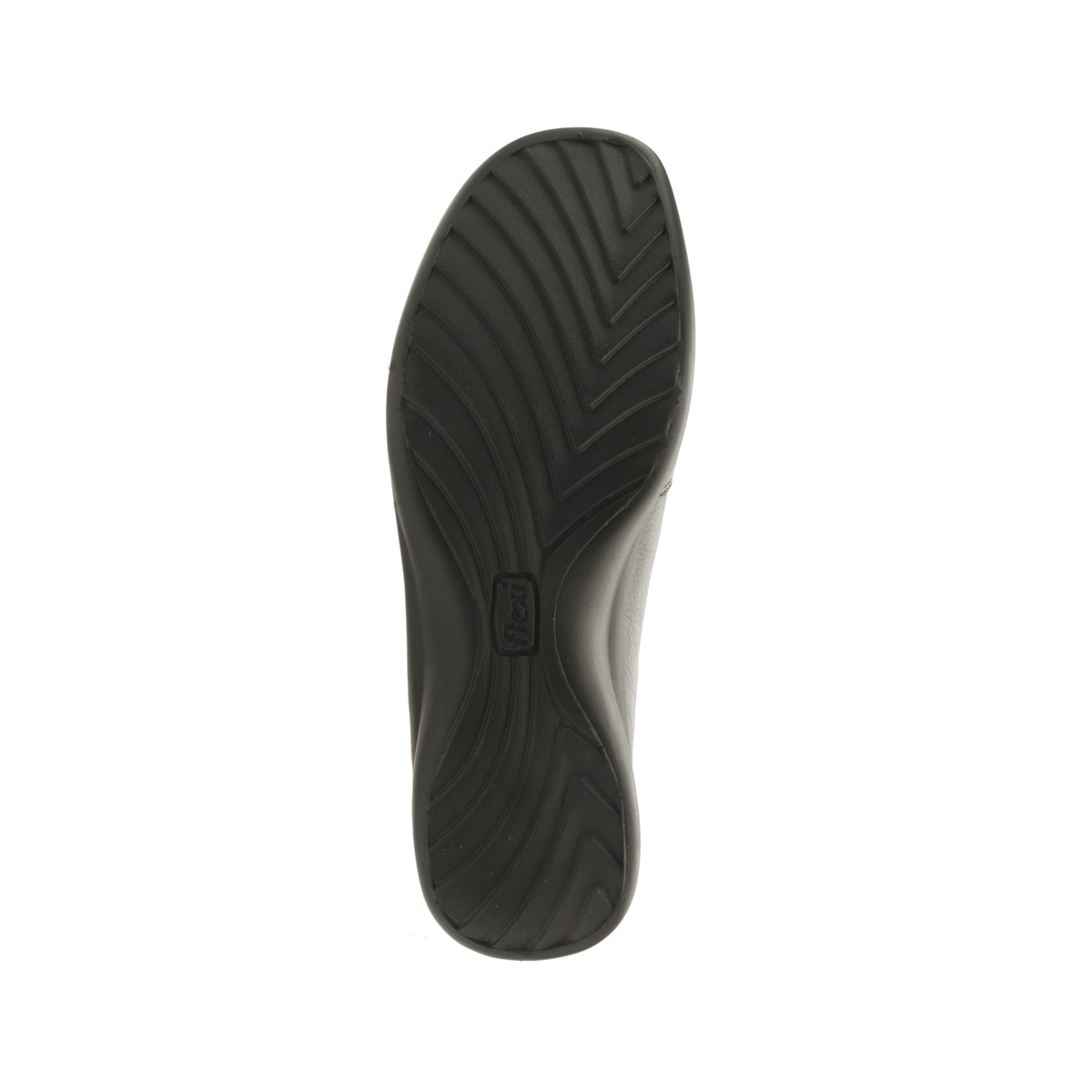 Flat De Servicio/Clínico Flexi Con Plantilla Removible Para Mujer - Estilo 48303 Negro