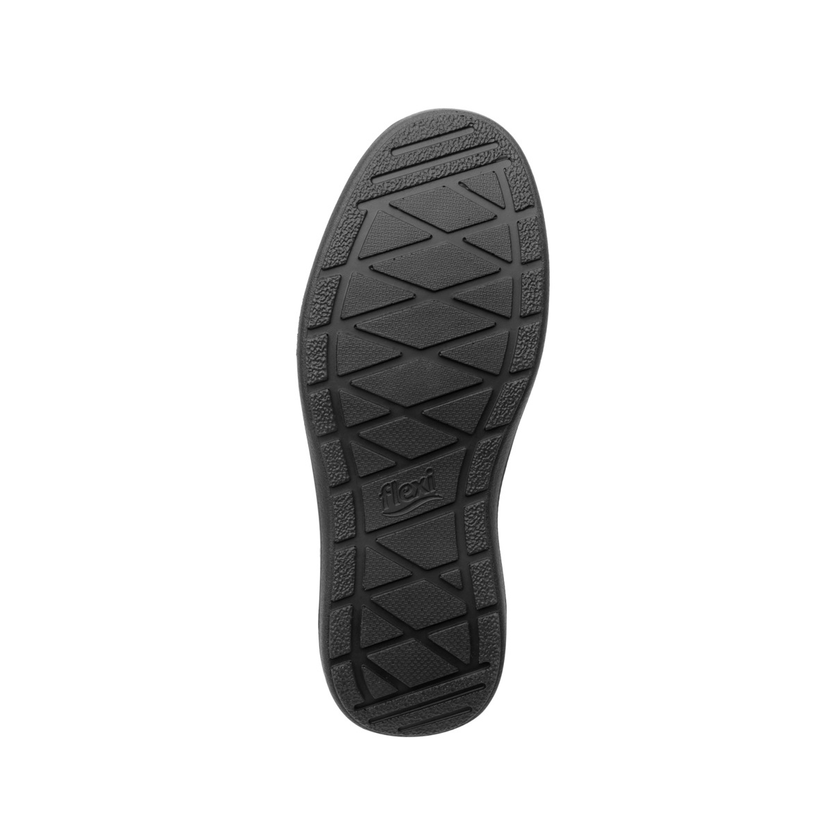 Zapato Casual Para De Servicio/Clínico Flexi Con Velcro Para Hombre - Estilo 50609 Negro