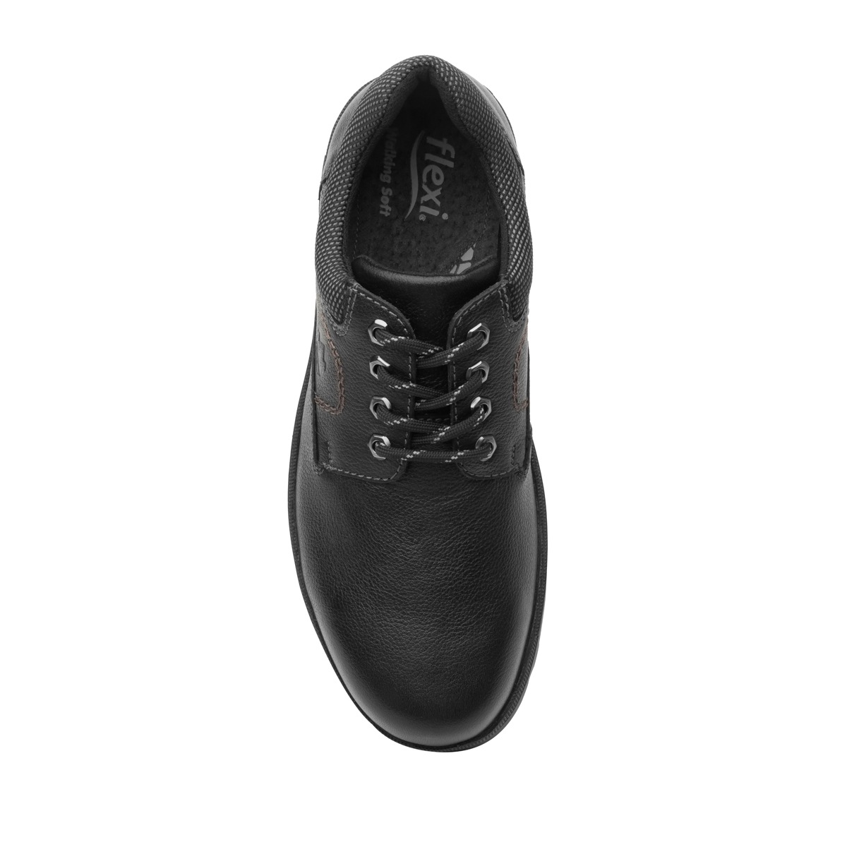 Zapato Para Outdoor Flexi Country Con Sistema Walking Soft Para Hombre - Estilo 50705 Negro