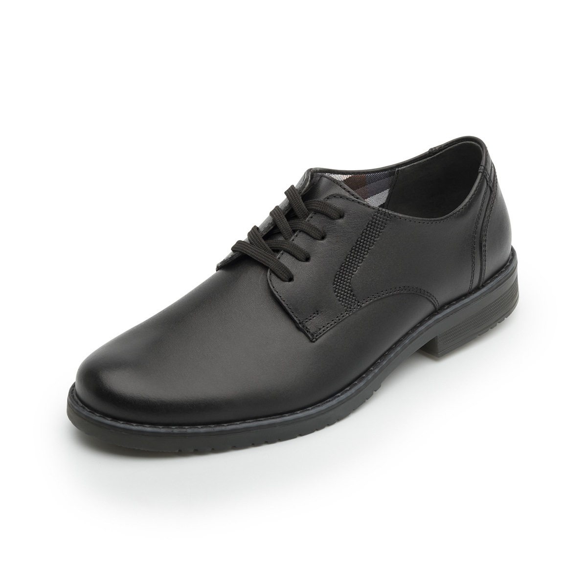 Zapato Escolar Flexi Tipo Derby Para Niño - Estilo 50901 Negro