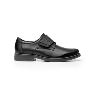 Zapato Casual Escolar Flexi Con Velcro Central Para Niño - Estilo 50907 Negro