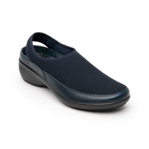 Mocasín De Servicio/Clínico Flexi para Mujer con Autoajuste Estilo 51720 Azul Mocasín De Servicio/Clínico Flexi para Mujer con Autoajuste Estilo 51720 Azul