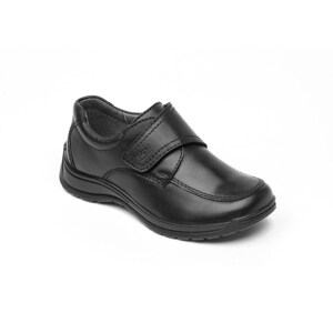Zapato Escolar Flexi Con Velcro Para Niño - Estilo 57903 Negro