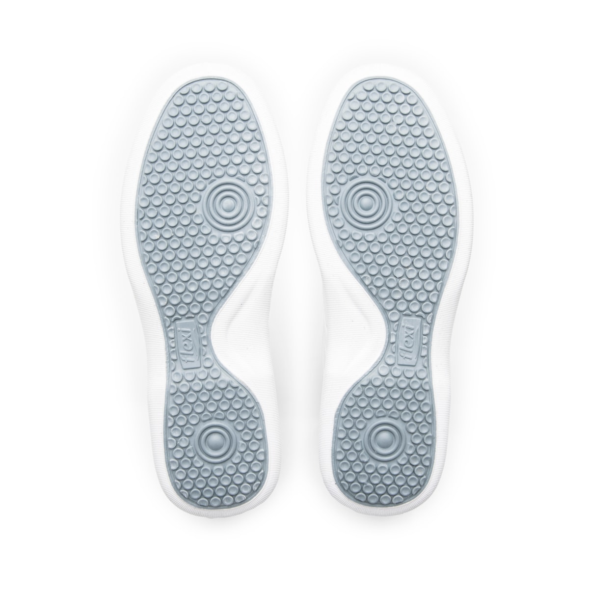 Flat De Servicio/Clínico Flexi Con Sistema De Mejor Agarre Para Mujer - Estilo 05807 Blanco