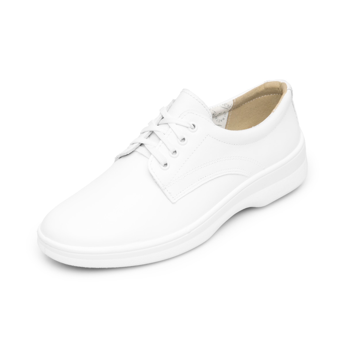 Flat De Servicio/Clínico Flexi Con Sistema De Mejor Agarre Para Mujer - Estilo 05807 Blanco