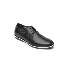 Zapato Trendy Urbano Flexi Con Suela Bicolor Para Hombre - Estilo 58301 Negro Liso Zapato Trendy Urbano Flexi Con Suela Bicolor Para Hombre - Estilo 58301 Negro Liso