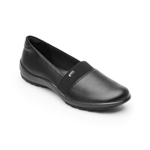 Mocasín De Servicio Flexi para Dama con Autoajuste Estilo 58924 Negro Mocasín De Servicio Flexi para Dama con Autoajuste Estilo 58924 Negro
