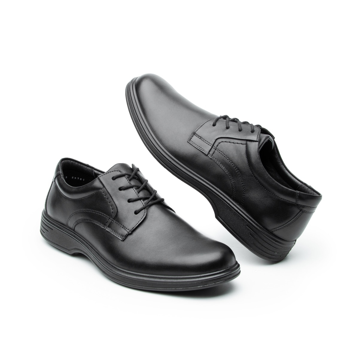 Zapato Casual Para Oficina Flexi Con Sistema Walking Soft Hombre - Estilo 59301 Negro | Flexi México Tienda Oficial en Línea