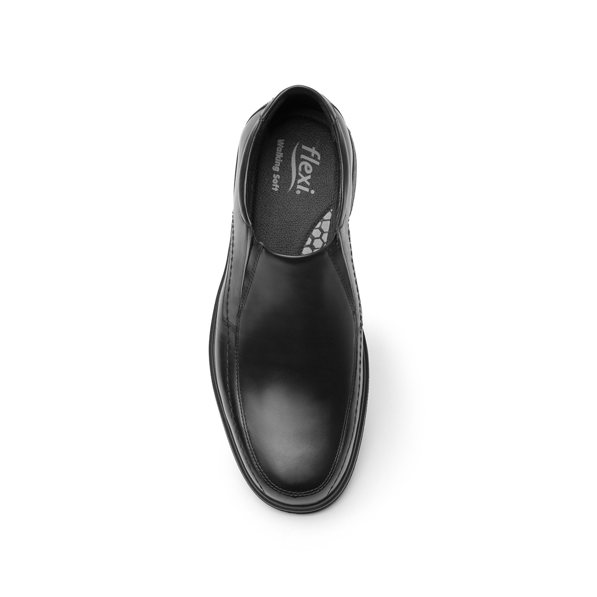 Mocasín Casual Para Oficina Flexi Con Sistema Walking Soft Para Hombre - Estilo 59303 Negro