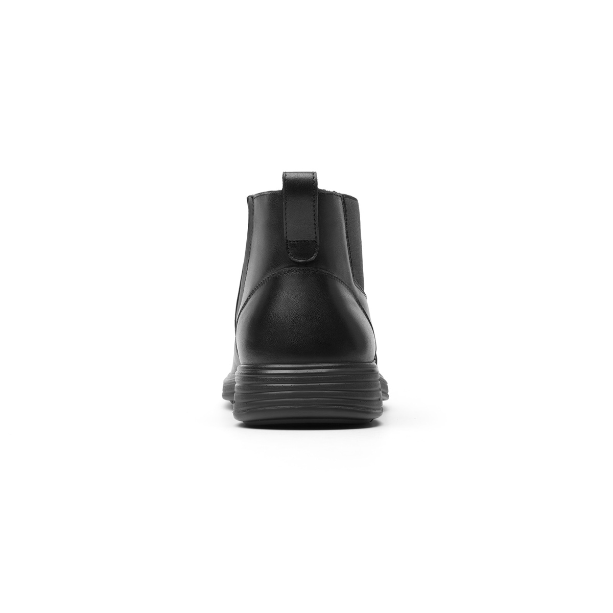 Botín Casual Para Oficina Flexi Con Sistema Walking Soft Para Hombre - Estilo 59305 Negro