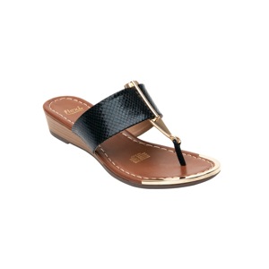 Sandalia Casual Flexi De Pata De Gallo Para Mujer - Estilo 600001 Negro Sandalia Casual Flexi De Pata De Gallo Para Mujer - Estilo 600001 Negro