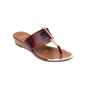 Sandalia Casual Flexi De Pata De Gallo Para Mujer - Estilo 600001 Vino Sandalia Casual Flexi De Pata De Gallo Para Mujer - Estilo 600001 Vino