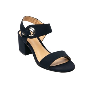 Sandalia De Tacón Flexi Con Adorno De Herraje Para Mujer - Estilo 600201 Marino Sandalia De Tacón Flexi Con Adorno De Herraje Para Mujer - Estilo 600201 Marino