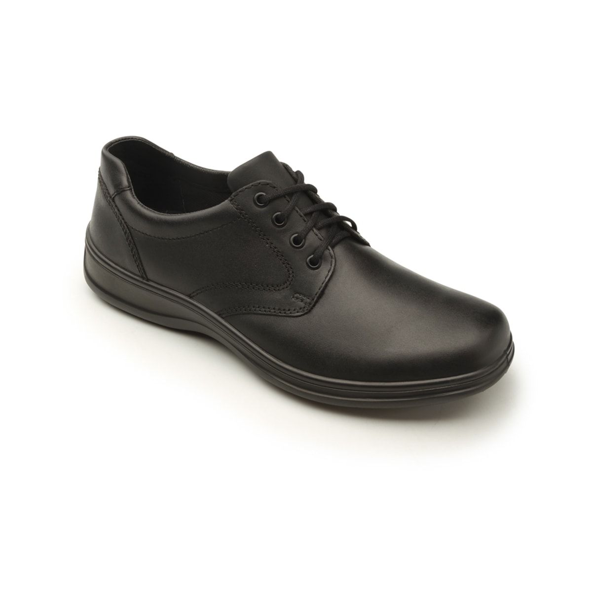 Zapato Casual De Servicio/Clínico Agujetas Hombre - Estilo 63201 Negro | Flexi Tienda Oficial en Línea