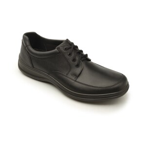 Zapato Casual De Servicio/Clínico Flexi De Agujetas Para Hombre - Estilo 63202 Negro