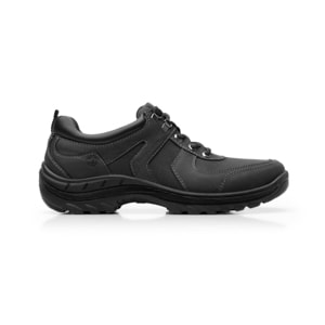 Zapato Para Outdoor Flexi Country Con Combinación De Texturas  Para Hombre - Estilo 66513 Negro