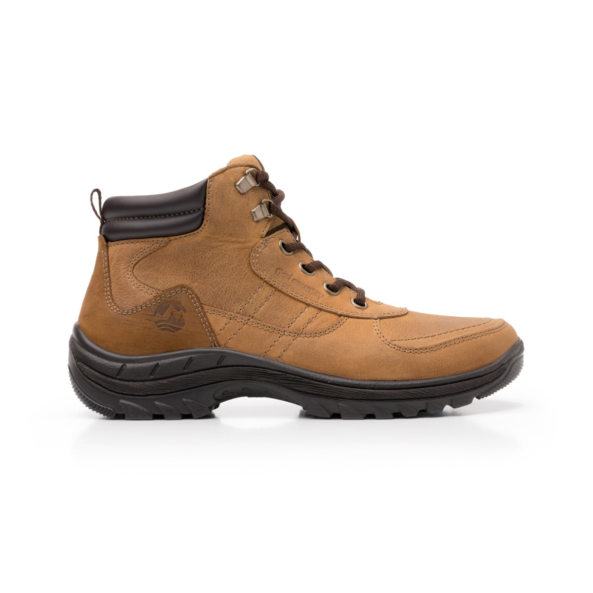 Bota Para Outdoor Flexi Country Con Piel Graneada Para Hombre - Estilo 66514 Honey