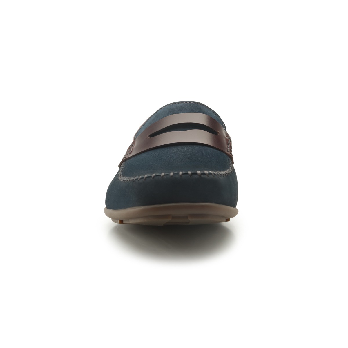 Mocasín Urbano Flexi Dos Colores Para Hombre - Estilo 68607 Navy