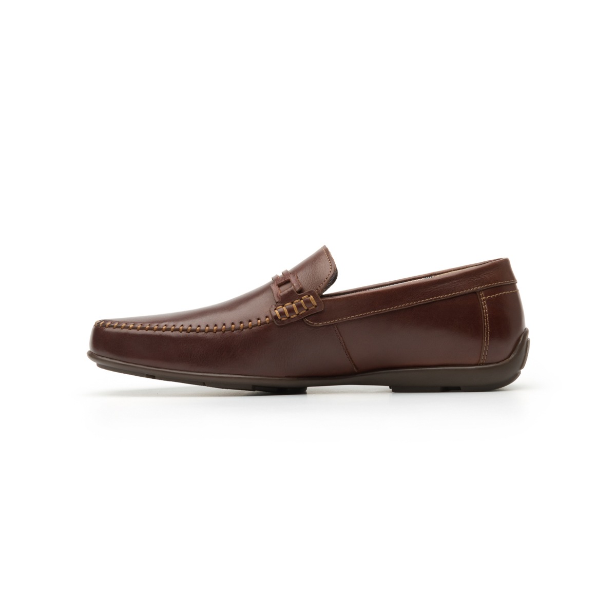 Mocasín Urbano Flexi Con Herraje Café Para Hombre - Estilo 68614 Moka