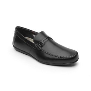 Mocasín Urbano Flexi Con Herraje Negro Para Hombre - Estilo 68614 Negro Mocasín Urbano Flexi Con Herraje Negro Para Hombre - Estilo 68614 Negro