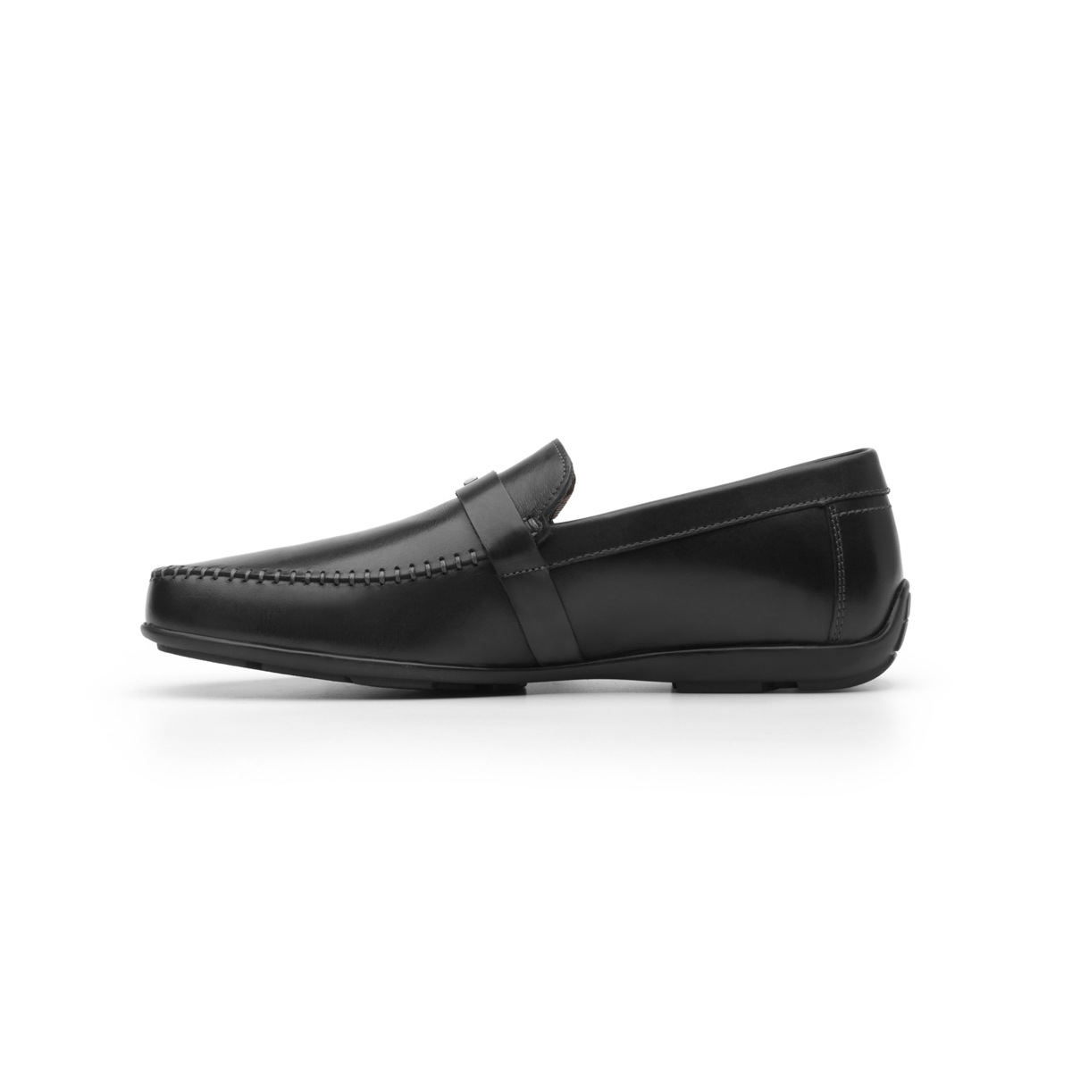Mocasín Urbano Flexi Con Herraje Níquel Para Hombre - Estilo 68615 Negro