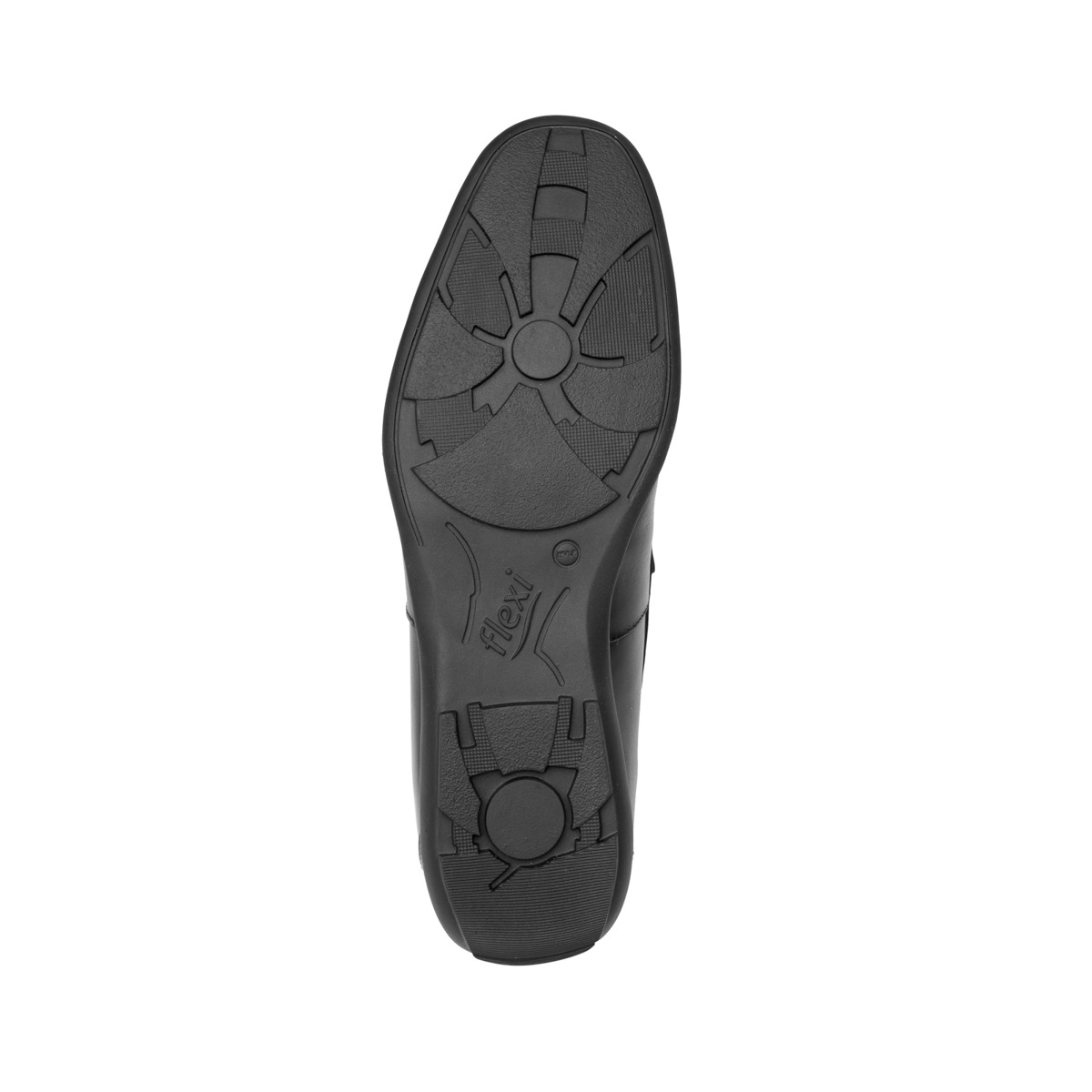 Mocasín Urbano Flexi Con Herraje Mate Para Hombre - Estilo 68616 Negro
