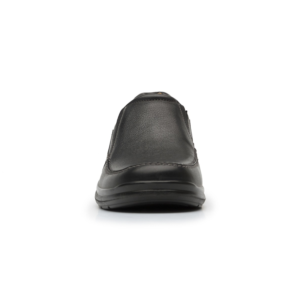 Mocasín Casual Para Oficina Flexi Con Piel Graneada Para Hombre - Estilo 68906 Negro