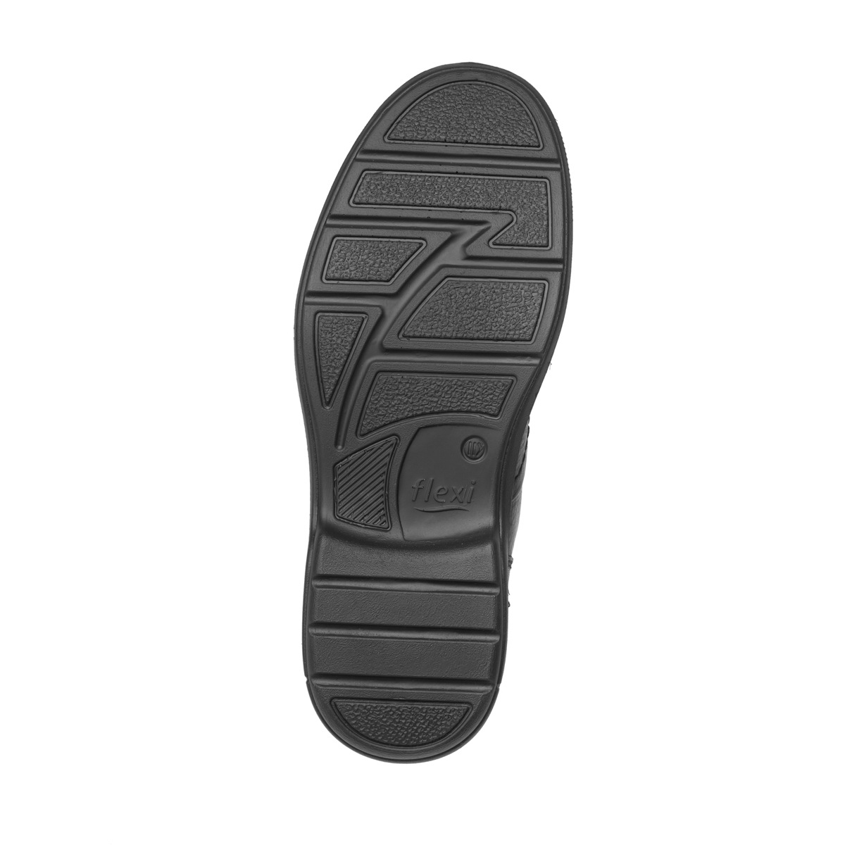 Bota Casual Flexi Con Piel Graneada Para Hombre - Estilo 68907 Negro