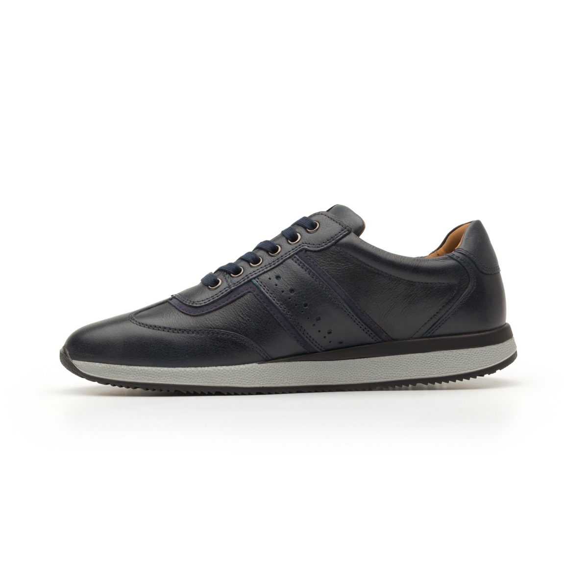 Sneaker Urbano Quirelli Con Plantilla Hexafoam Para Hombre - Estilo 700602 Azul