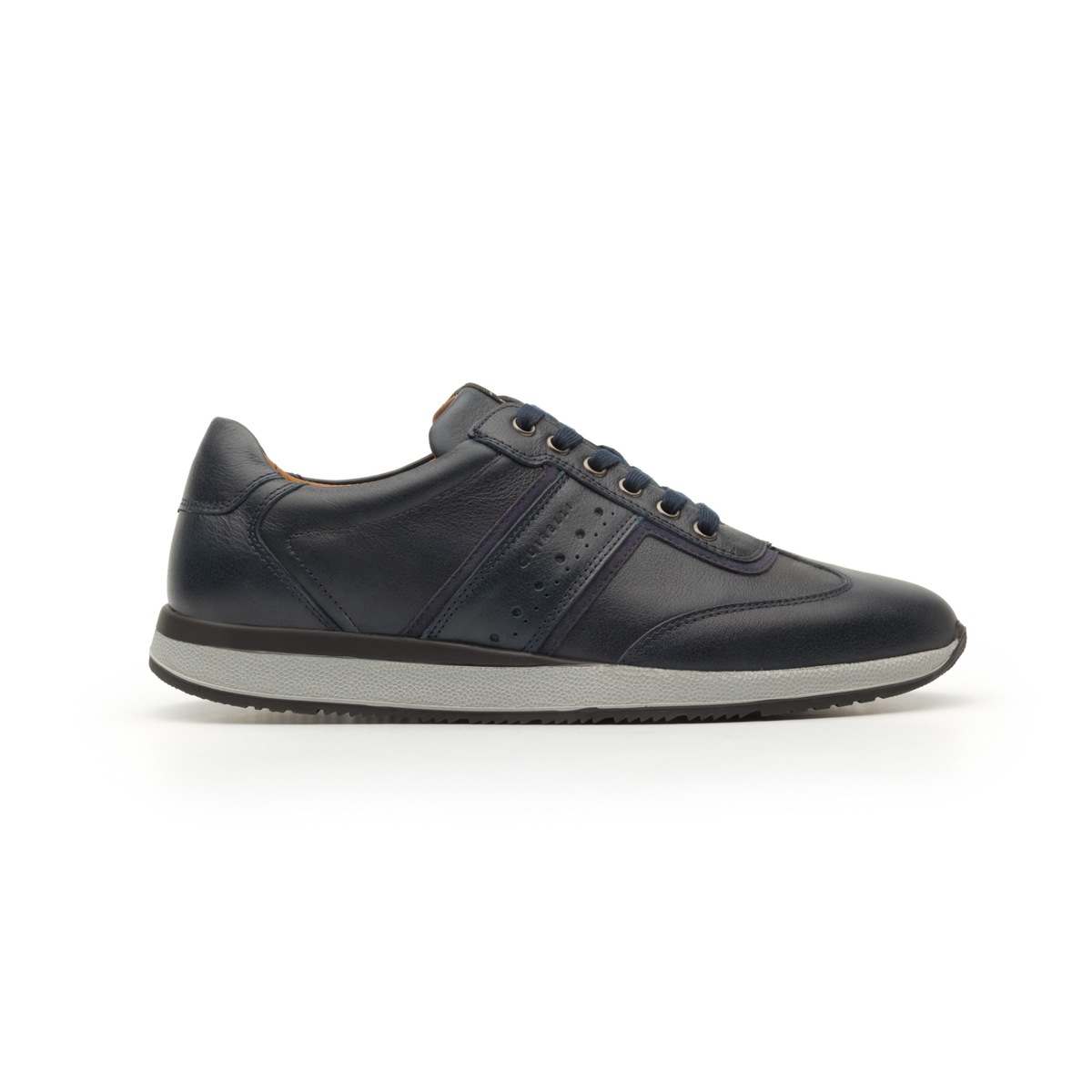 Sneaker Urbano Quirelli Con Plantilla Hexafoam Para Hombre - Estilo 700602 Azul
