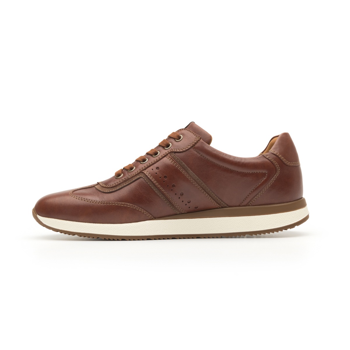 Sneaker Urbano Quirelli Con Plantilla Hexafoam Para Hombre - Estilo 700602 Brandy