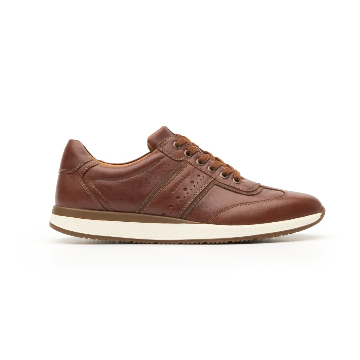 Sneaker Urbano Quirelli Con Plantilla Hexafoam Para Hombre - Estilo 700602 Brandy