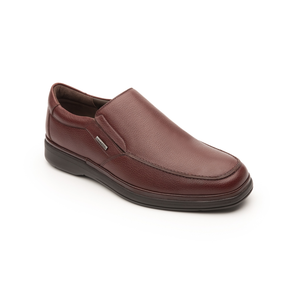 Mocasín Para Oficina Quirelli Con Corte Acojinado Para Hombre - Estilo 700903 Café