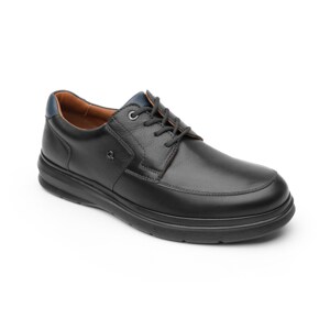 Zapato Casual Urbano Quirelli Con Corte Acojinado  Para Hombre - Estilo 701201 Negro