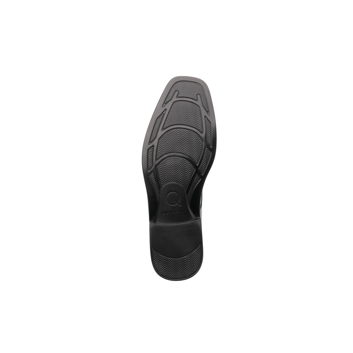 Zapato De Vestir Quirelli Con Corte Acojinado Para Hombre - Estilo 701305 Negro