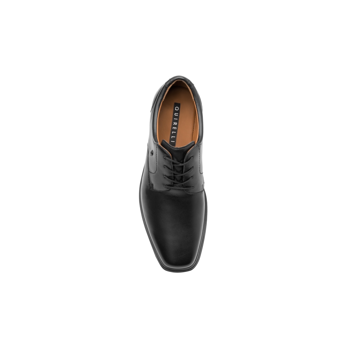 Zapato De Vestir Quirelli Con Corte Acojinado Para Hombre - Estilo 701305 Negro
