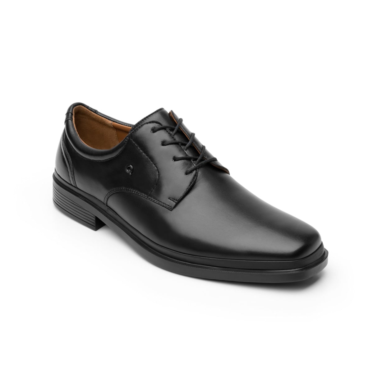 Zapato De Vestir Quirelli Con Corte Acojinado Para Hombre - Estilo 701305 Negro