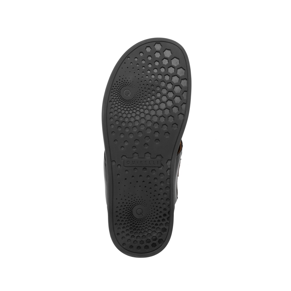 Sandalia De Playa Quirelli Con Corte Acojinado Para Hombre - Estilo 701401 Negro