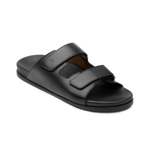 Sandalia Ergonómica Mule Quirelli para Hombre con Corte Acojinado Estilo 701409 Negro Sandalia Ergonómica Mule Quirelli para Hombre con Corte Acojinado Estilo 701409 Negro