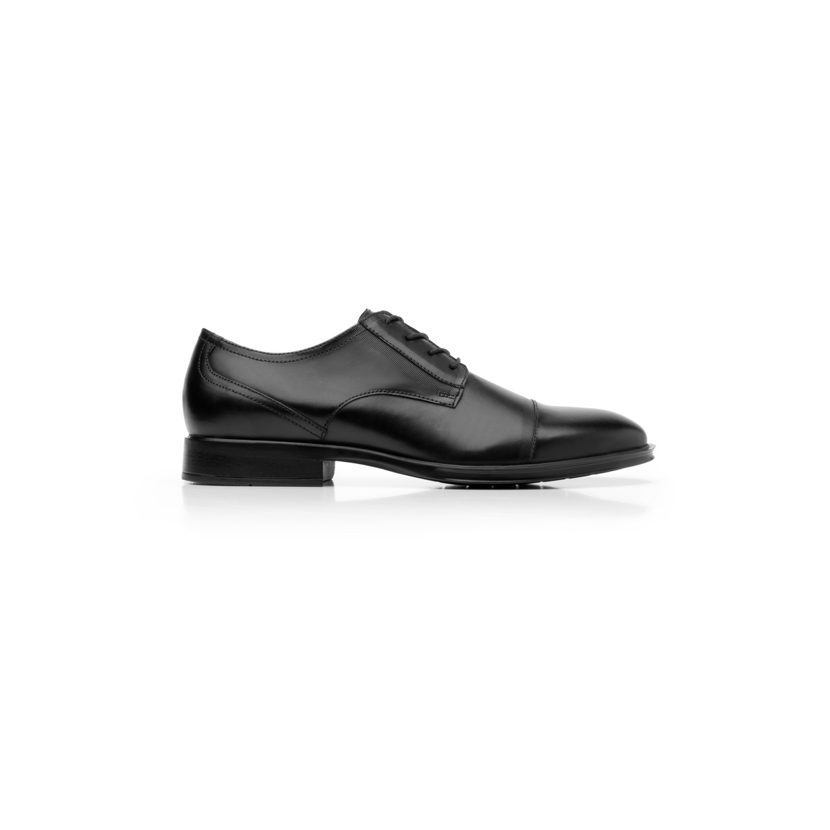 Zapato De Vestir Urbano Quirelli 100% De Piel Para Hombre - Estilo 701501 Negro