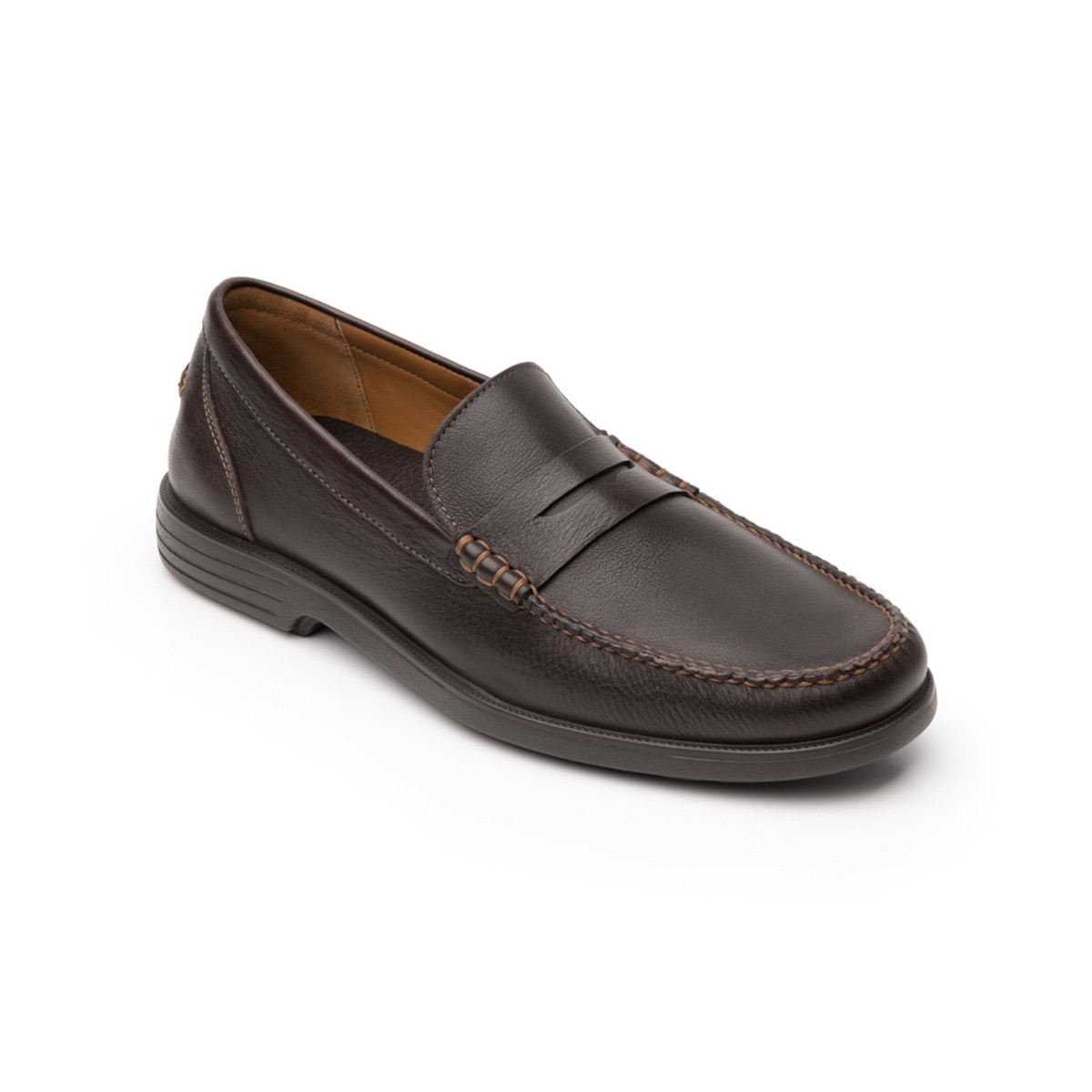 Mocasín De Vestir Quirelli Con Suela Extra Ligera Flowtek Para Hombre - Estilo 701601 Café