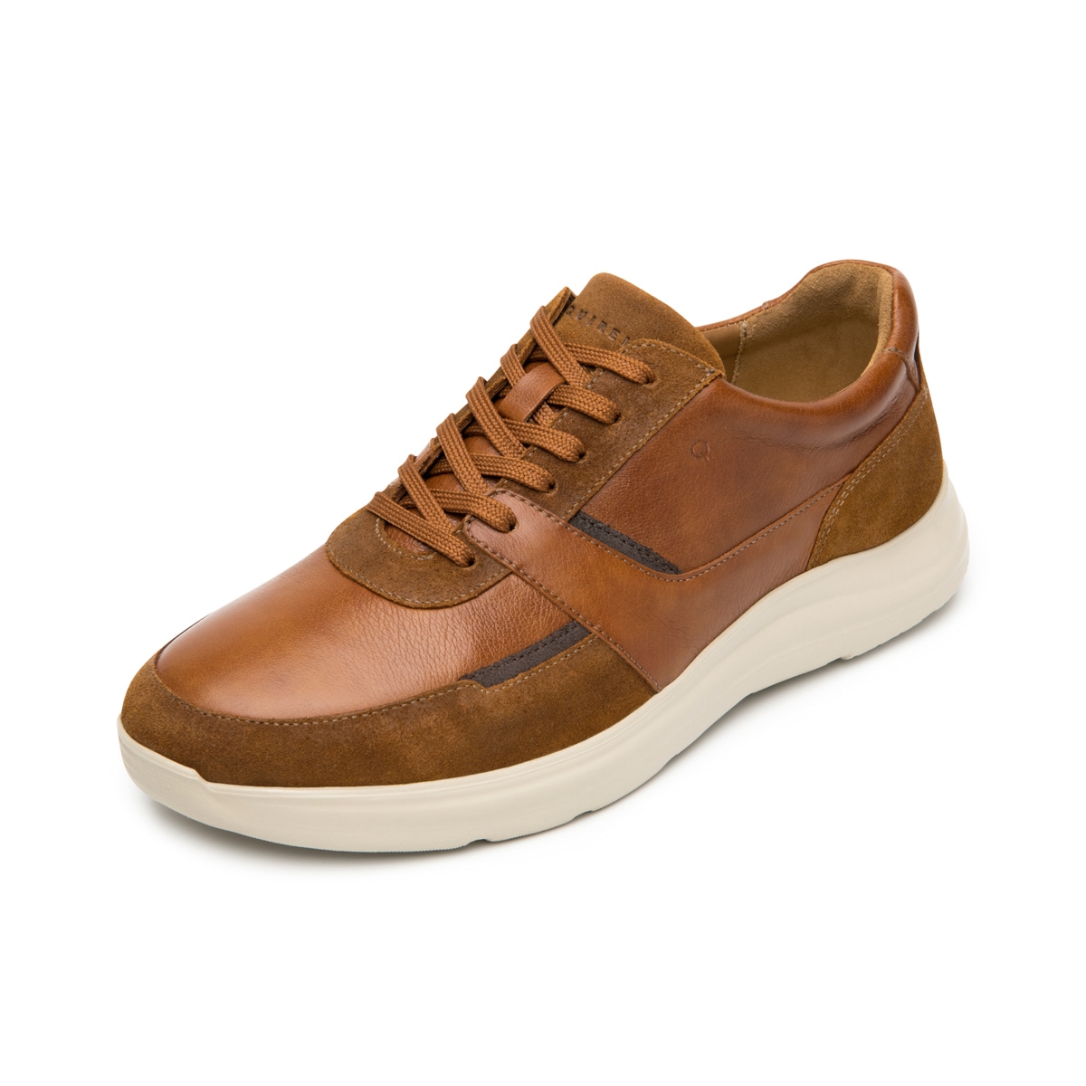 Sneaker Casual Con Puntera Quirelli para Hombre con Corte Acojinado Estilo 702509 Tan