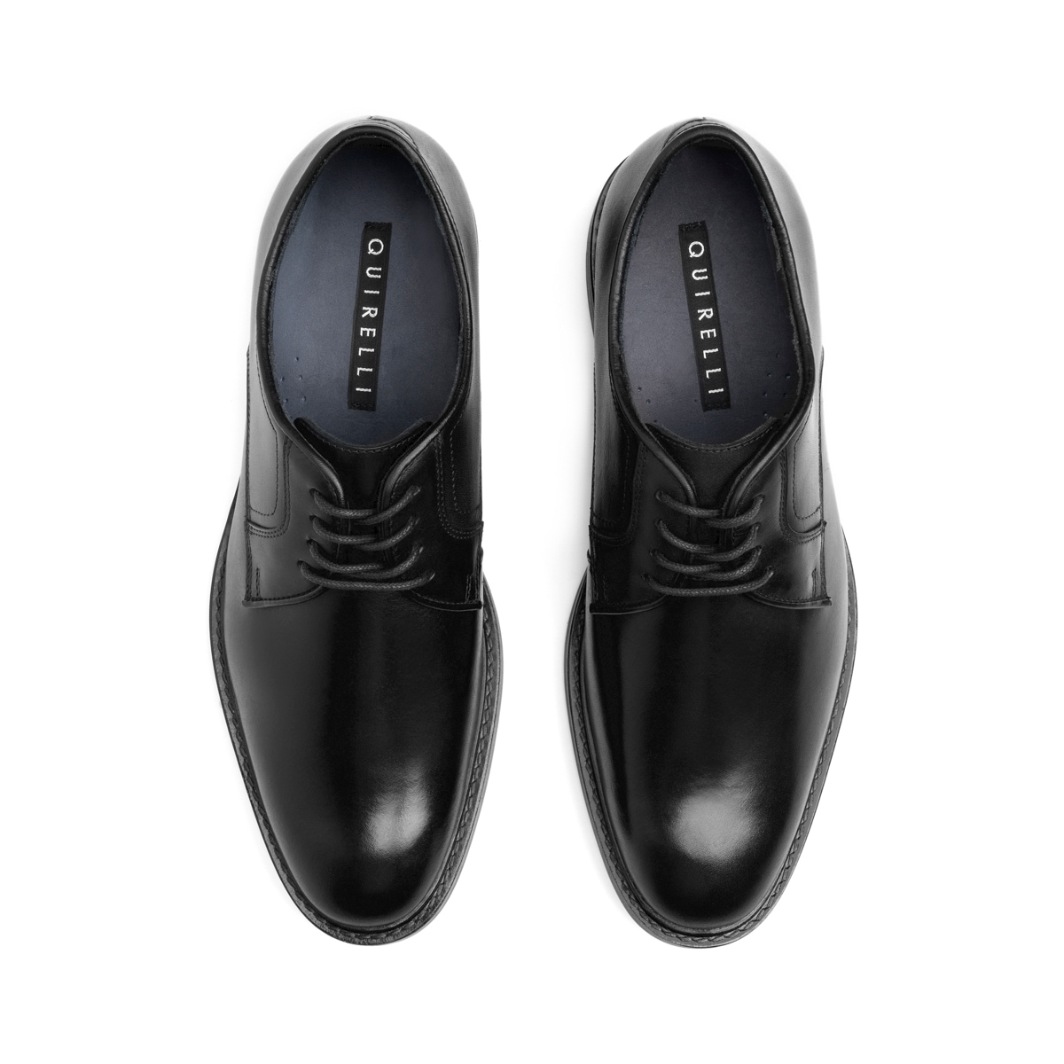 Derby Vestir Quirelli para Hombre Estilo 702706 Negro