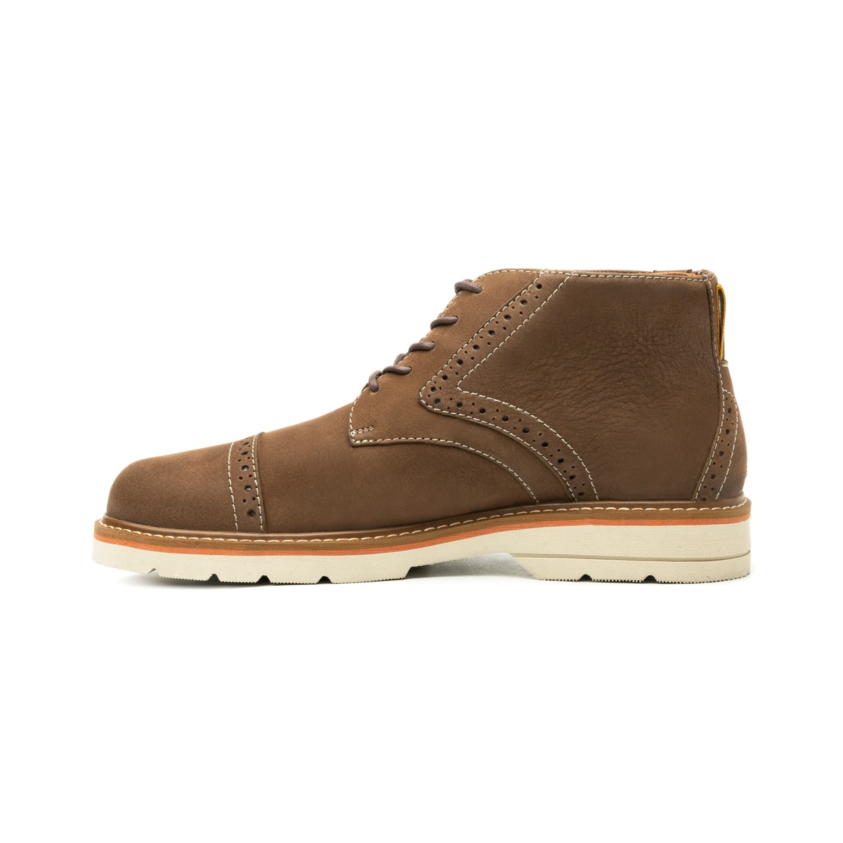 Botín Casual Bostoniano Quirelli para Hombre con Suela Extraligera Estilo 703502 Taupe