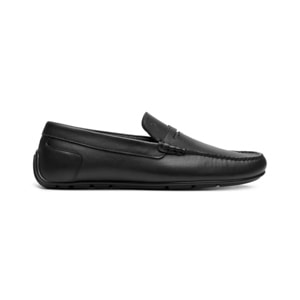 Loafer Clásico De Piel Quirelli para Hombre con 100% piel Estilo 704401 Negro Loafer Clásico De Piel Quirelli para Hombre con 100% piel Estilo 704401 Negro