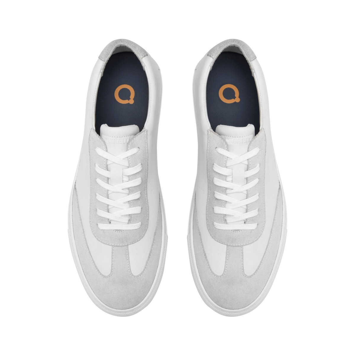Tenis Sport Quirelli para Hombre 100% Piel Estilo 704903 Blanco