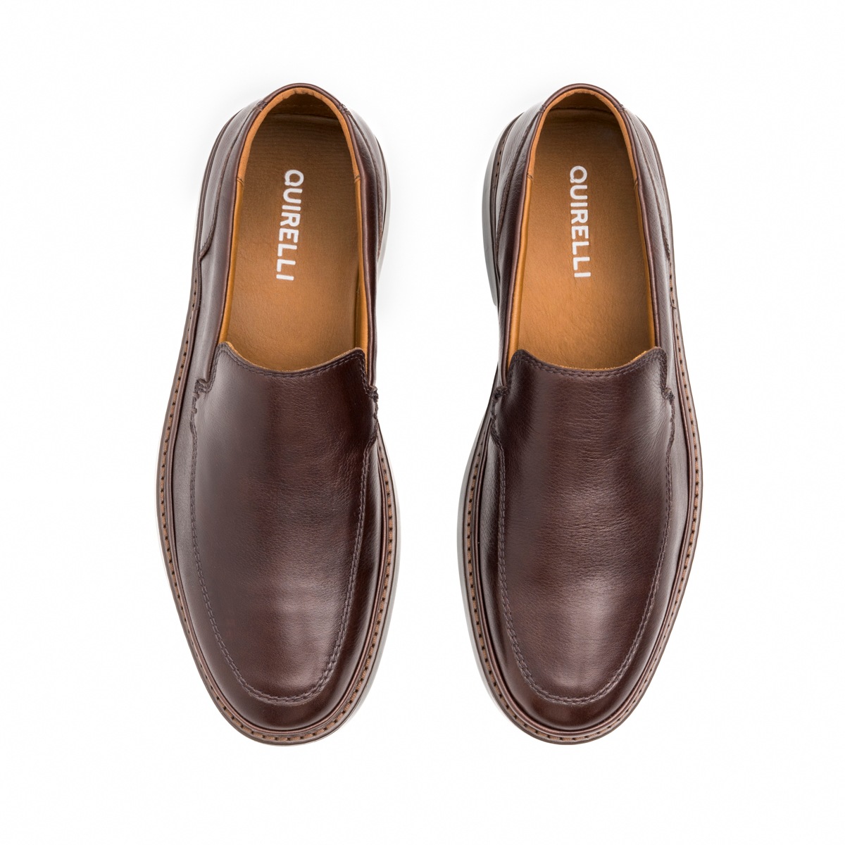 Calzado Dress Casual Quirelli para Hombre Estilo 705704 Chocolate