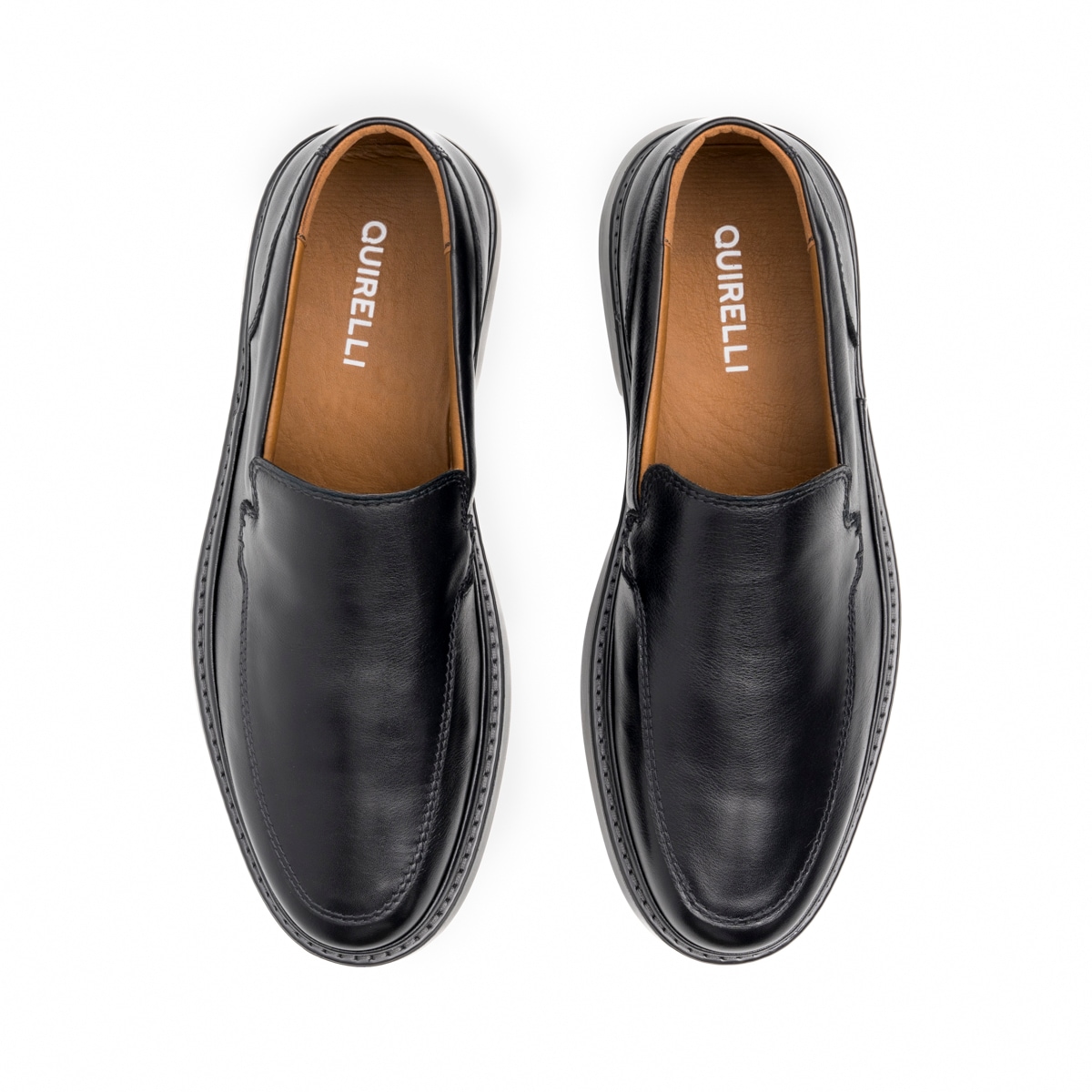 Calzado Dress Casual Quirelli para Hombre Estilo 705704 Negro